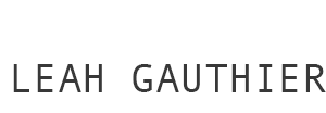 Leah Gauthier Leah Gauthier